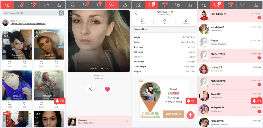 QuickFlirt app